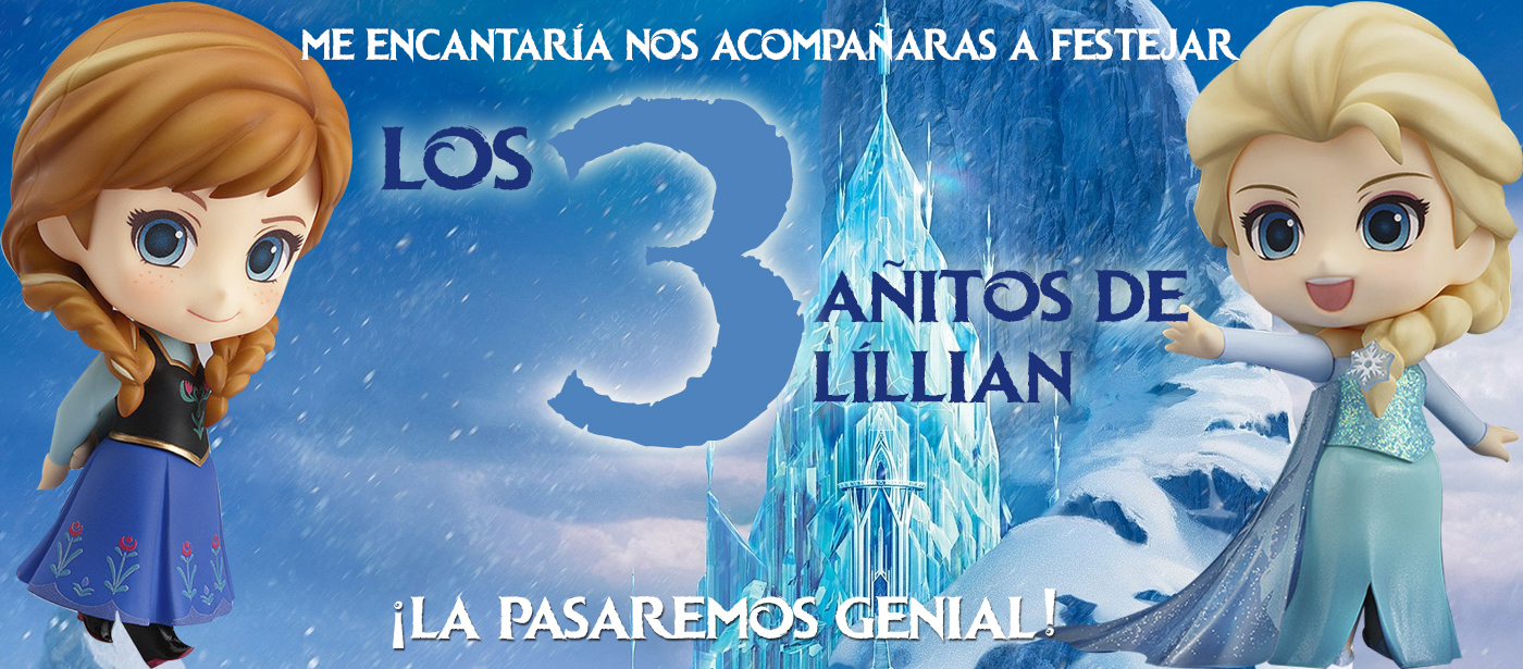 Líllian cumple 3 años